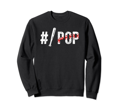 1 Pop Baseball Pop Baseball Player Sweatshirt - Unique Graphic for Adults - T-Shirt, Sweatshirt, Hoodie