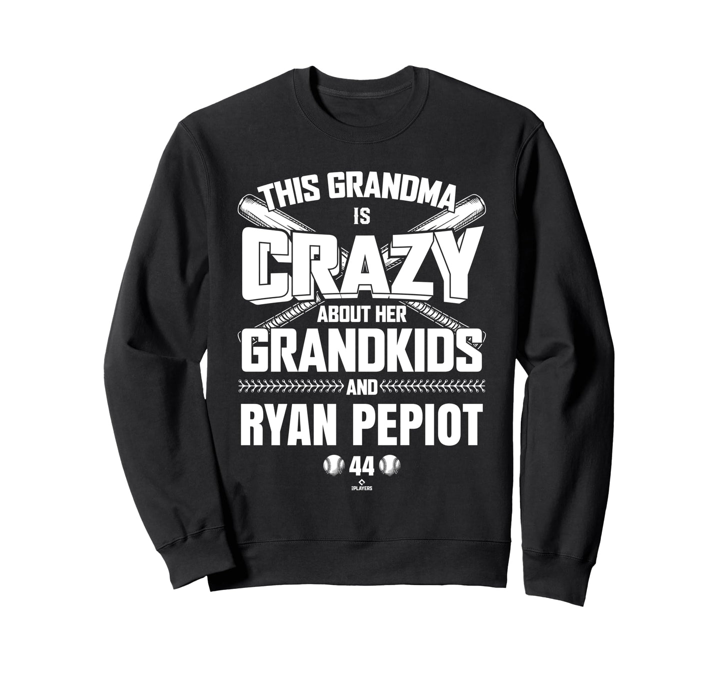 Grandma Crazy Ryan Pepiot Tampa Sweatshirt - Minimalist Print for Adults - T-Shirt, Sweatshirt, Hoodie