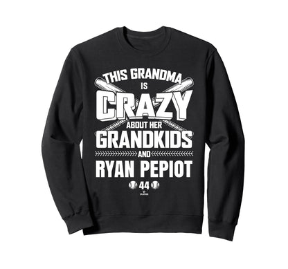 Grandma Crazy Ryan Pepiot Tampa Sweatshirt - Minimalist Print for Adults - T-Shirt, Sweatshirt, Hoodie
