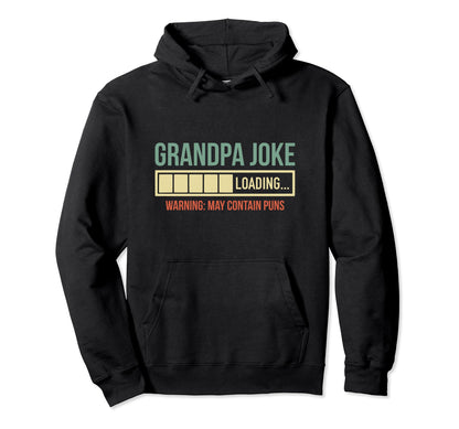 Grandpa Jokes Shop Can Word Games Include Hoodie - Minimalist Print Unisex - T-Shirt, Sweatshirt, Hoodie