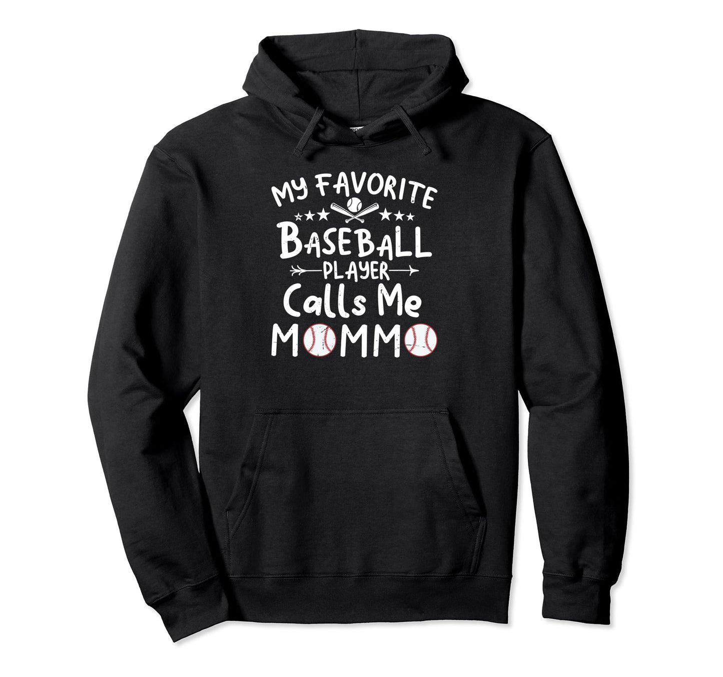 My Favorite Baseball Player Calls Me Hoodie - Novelty Apparel for Adults - T-Shirt, Sweatshirt, Hoodie