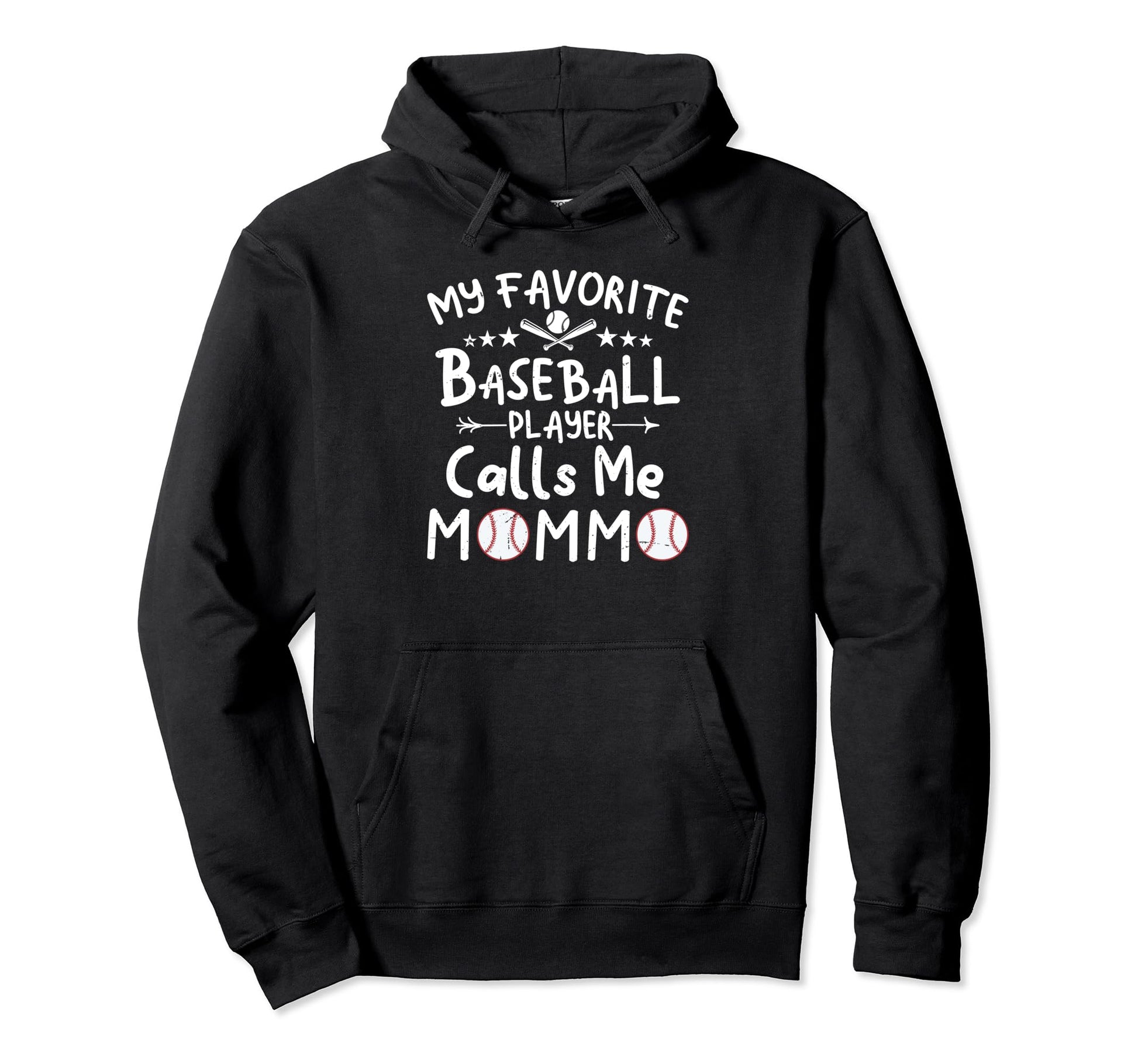 My Favorite Baseball Player Calls Me Hoodie - Novelty Apparel for Adults - T-Shirt, Sweatshirt, Hoodie