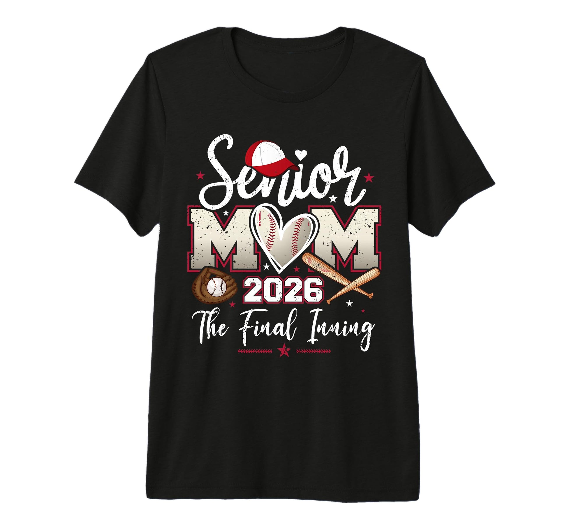 Baseball Senior Mom 2026 Final T-Shirt - Streetwear Style for Adults - T-Shirt, Sweatshirt, Hoodie