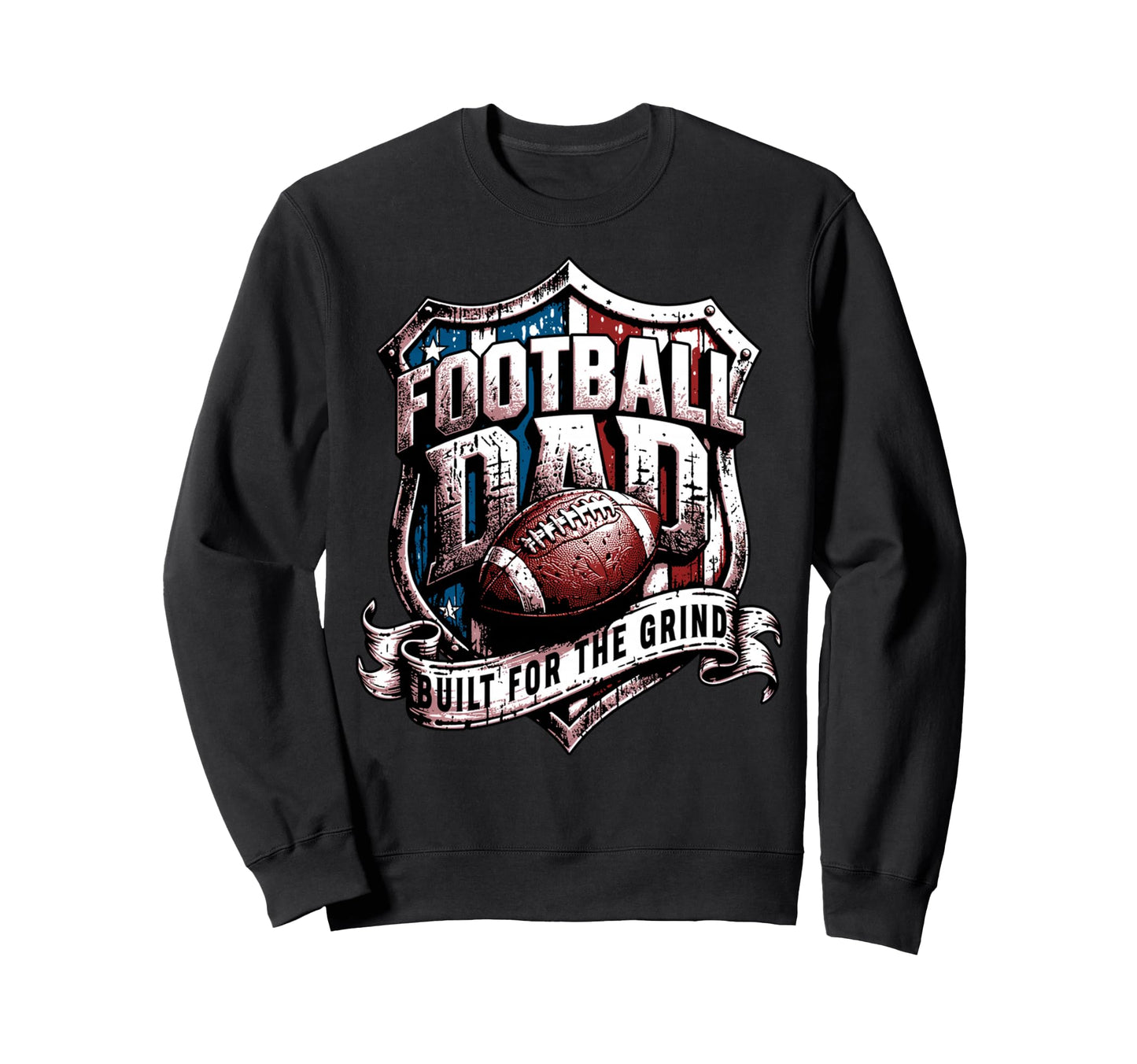 Patriotic American Football Funny Sweatshirt - Aesthetic Graphic Unisex - T-Shirt, Sweatshirt, Hoodie