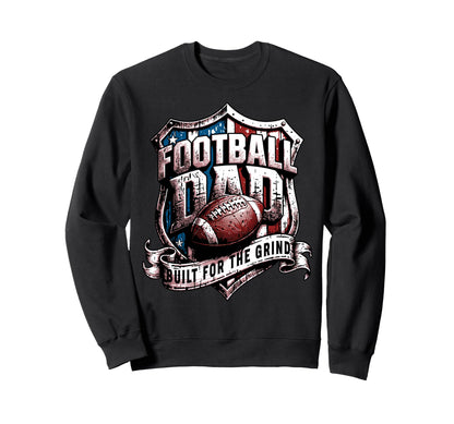 Patriotic American Football Funny Sweatshirt - Aesthetic Graphic Unisex - T-Shirt, Sweatshirt, Hoodie