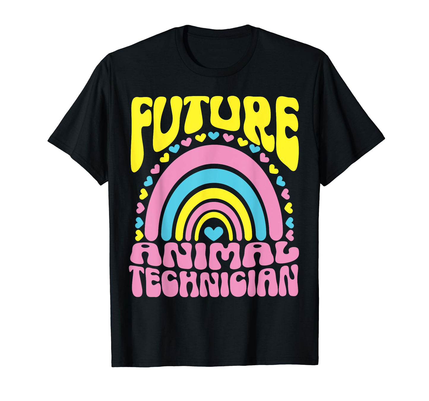 Future Animal Technician Bright T-Shirt - Unique Graphic for Adults - T-Shirt, Sweatshirt, Hoodie