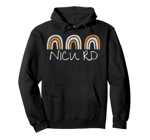 Rainbow Nicu Rd Registered Dietitian Hoodie - Custom Art Print for Adults - T-Shirt, Sweatshirt, Hoodie