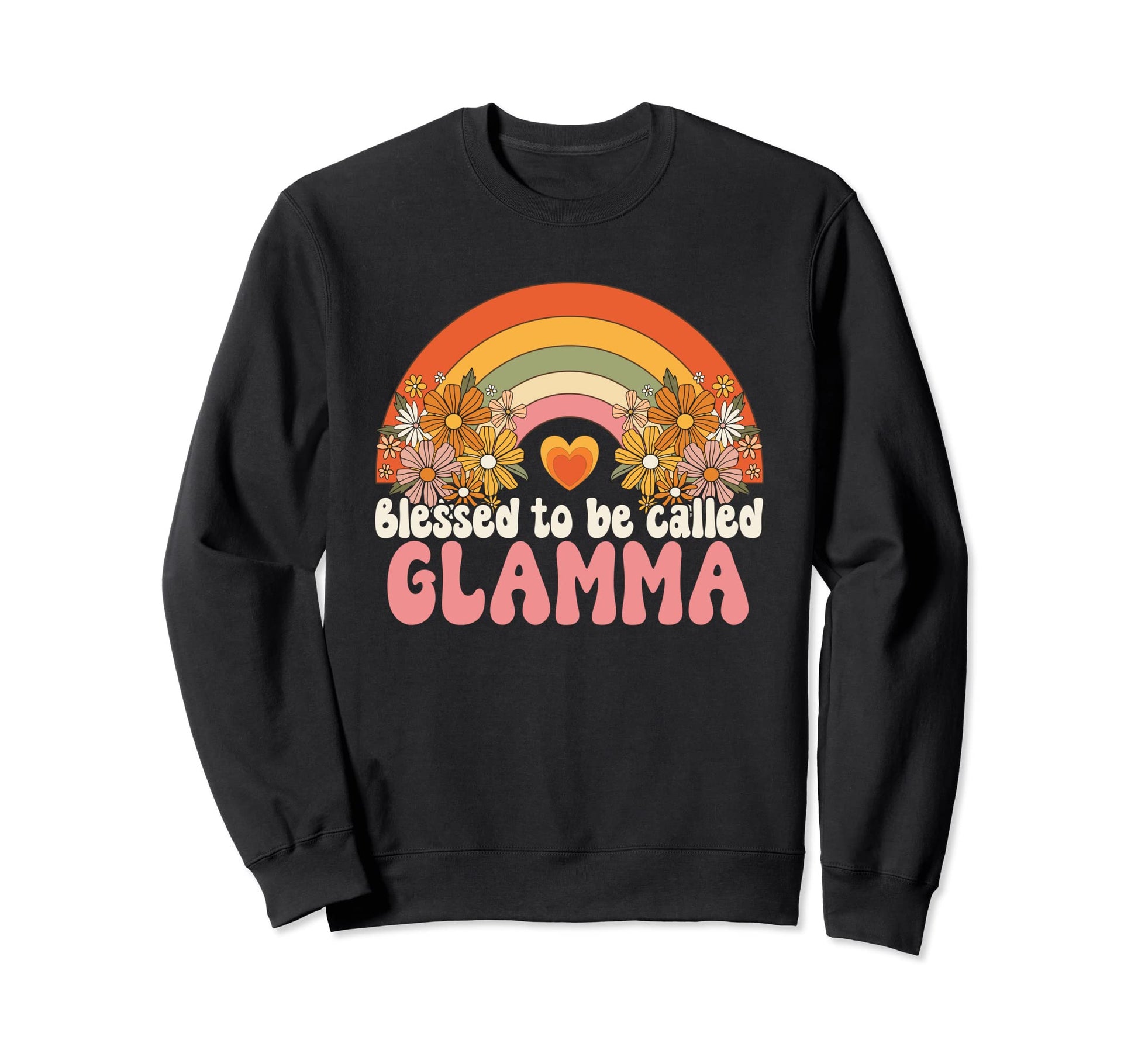 Blessed To Be Called Glamma Sweatshirt - Aesthetic Graphic Men Women - T-Shirt, Sweatshirt, Hoodie