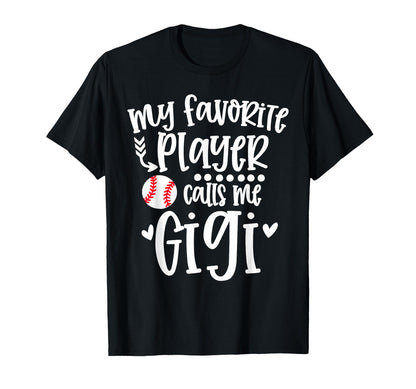 My Favorite Baseball Player Calls Me T-Shirt - Unique Graphic Men Women - T-Shirt, Sweatshirt, Hoodie