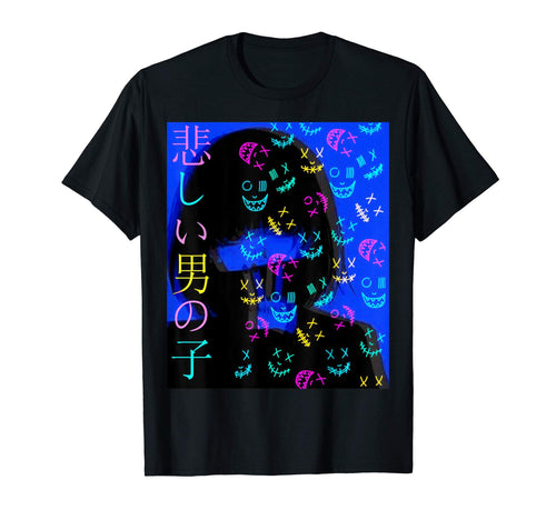 Aesthetic Vaporwave Japanese T-Shirt - Casual Everyday Wear Men Women - T-Shirt, Sweatshirt, Hoodie