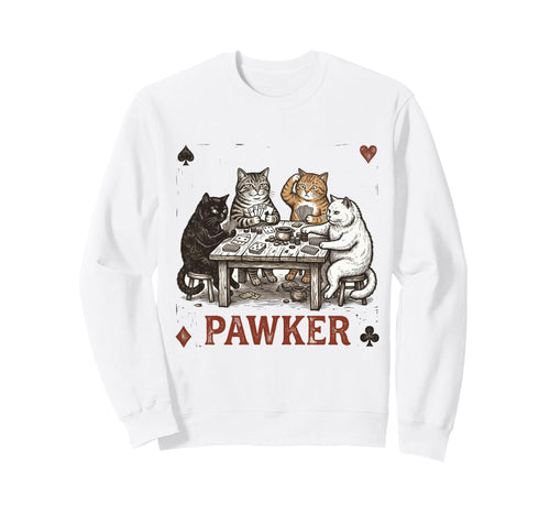 Funny Poker Board Game Card Sweatshirt - Novelty Apparel for Adults - T-Shirt, Sweatshirt, Hoodie