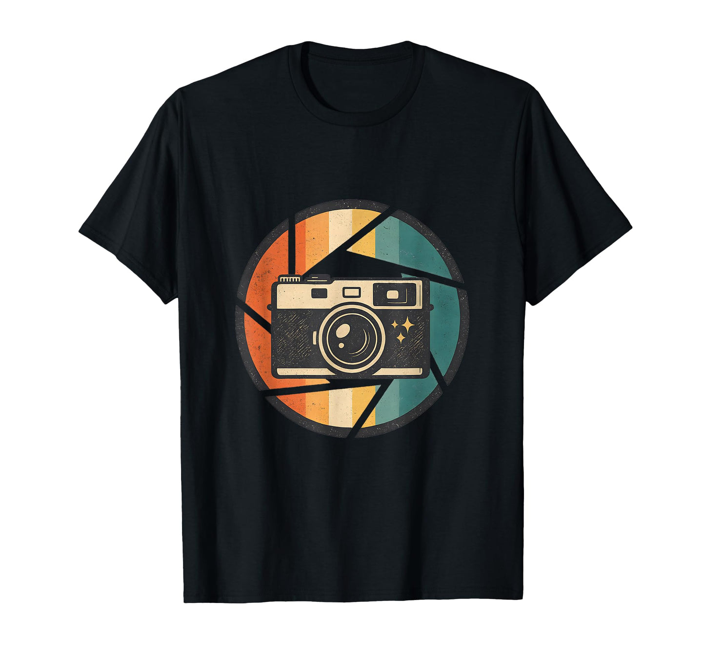 Camera Aperture Photographer Lover T-Shirt - Fun Novelty Design for Adults - T-Shirt, Sweatshirt, Hoodie