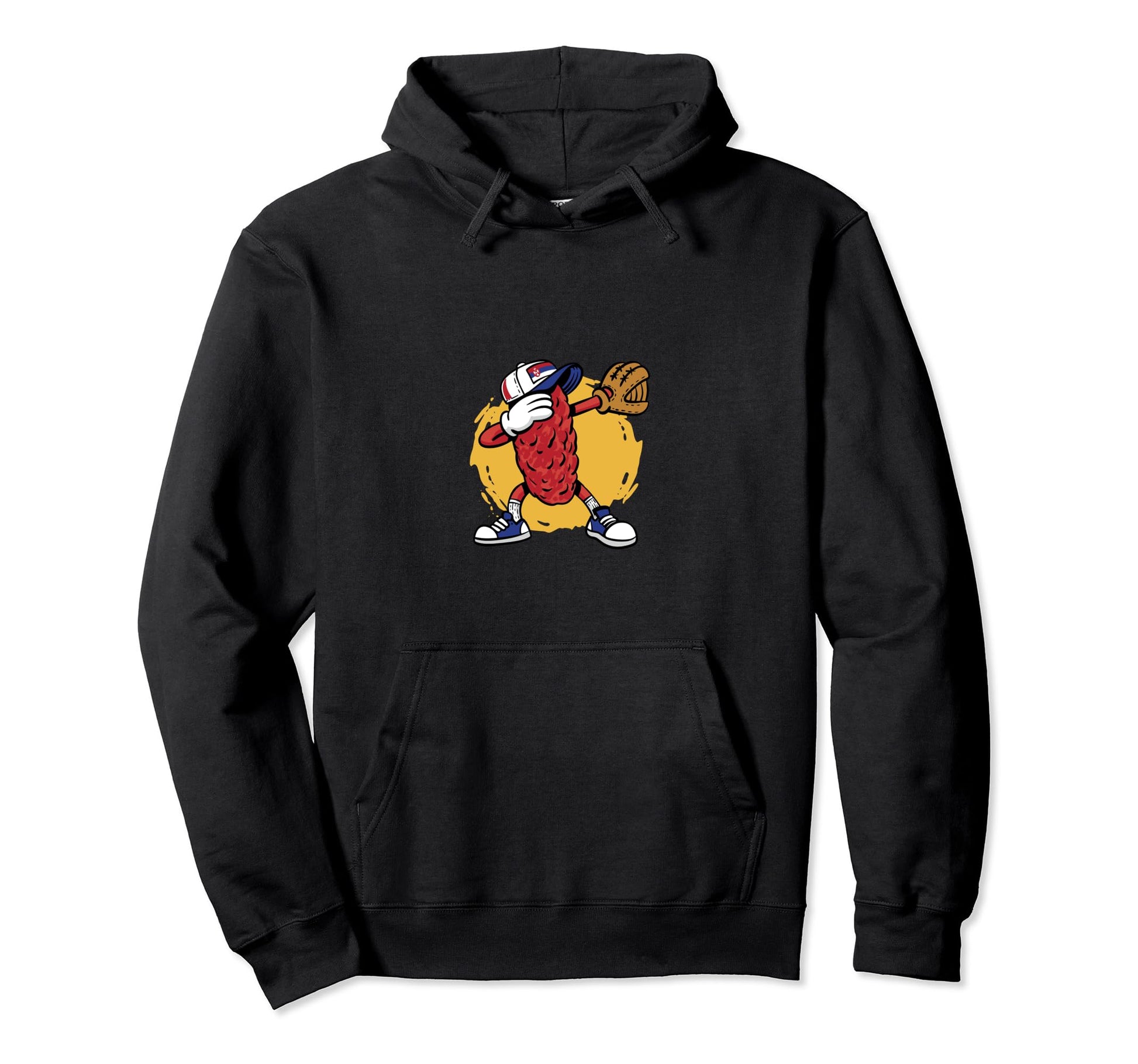 Dabbing Cevapcici Baseball Children Hoodie - Unique Graphic Unisex - T-Shirt, Sweatshirt, Hoodie