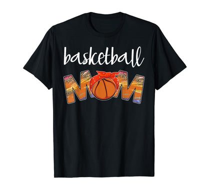 Proud Basketball Mom Fan Best Family T-Shirt - Casual Everyday Wear Unisex - T-Shirt, Sweatshirt, Hoodie