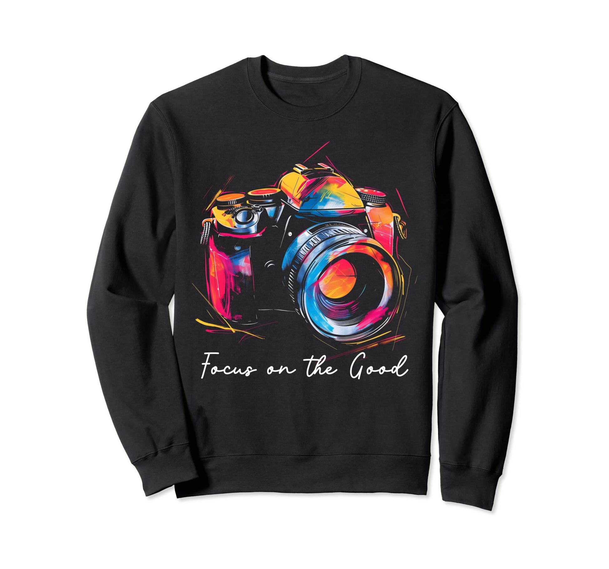 Photographer Focus Good Camera Sweatshirt - Unique Graphic Men Women - T-Shirt, Sweatshirt, Hoodie