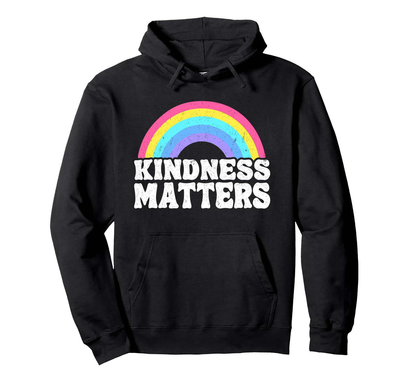 Positive Anti Bullying Rainbow Sped Hoodie - Novelty Apparel Unisex - T-Shirt, Sweatshirt, Hoodie