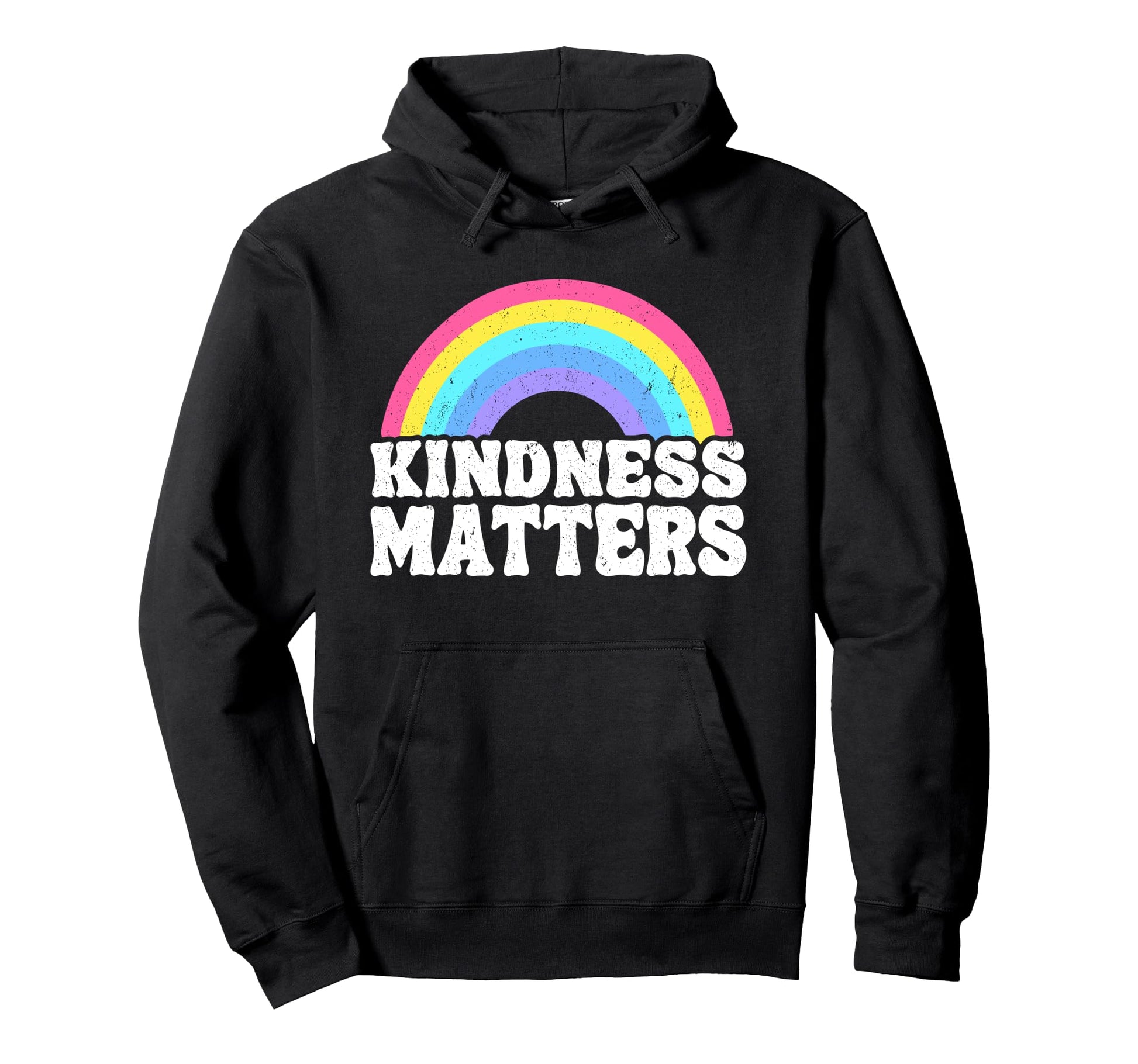 Positive Anti Bullying Rainbow Sped Hoodie - Novelty Apparel Unisex - T-Shirt, Sweatshirt, Hoodie
