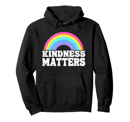 Positive Anti Bullying Rainbow Sped Hoodie - Novelty Apparel Unisex - T-Shirt, Sweatshirt, Hoodie