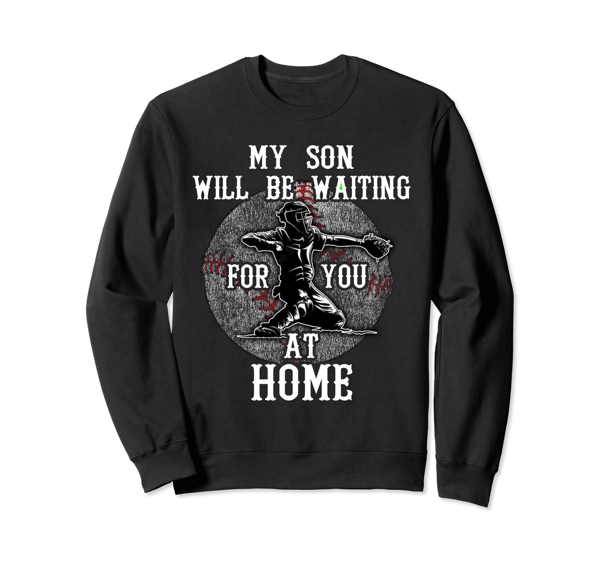 Catchers Mom Game Day Gear Mothers Sweatshirt - Fun Novelty Design Unisex - T-Shirt, Sweatshirt, Hoodie