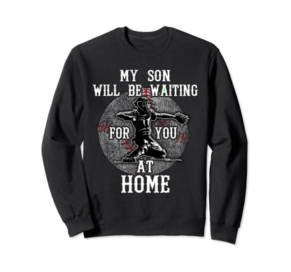 Catchers Mom Game Day Gear Mothers Sweatshirt - Fun Novelty Design Unisex - T-Shirt, Sweatshirt, Hoodie