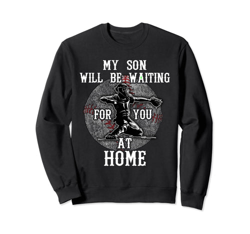 Catchers Mom Game Day Gear Mothers Sweatshirt - Fun Novelty Design Unisex - T-Shirt, Sweatshirt, Hoodie