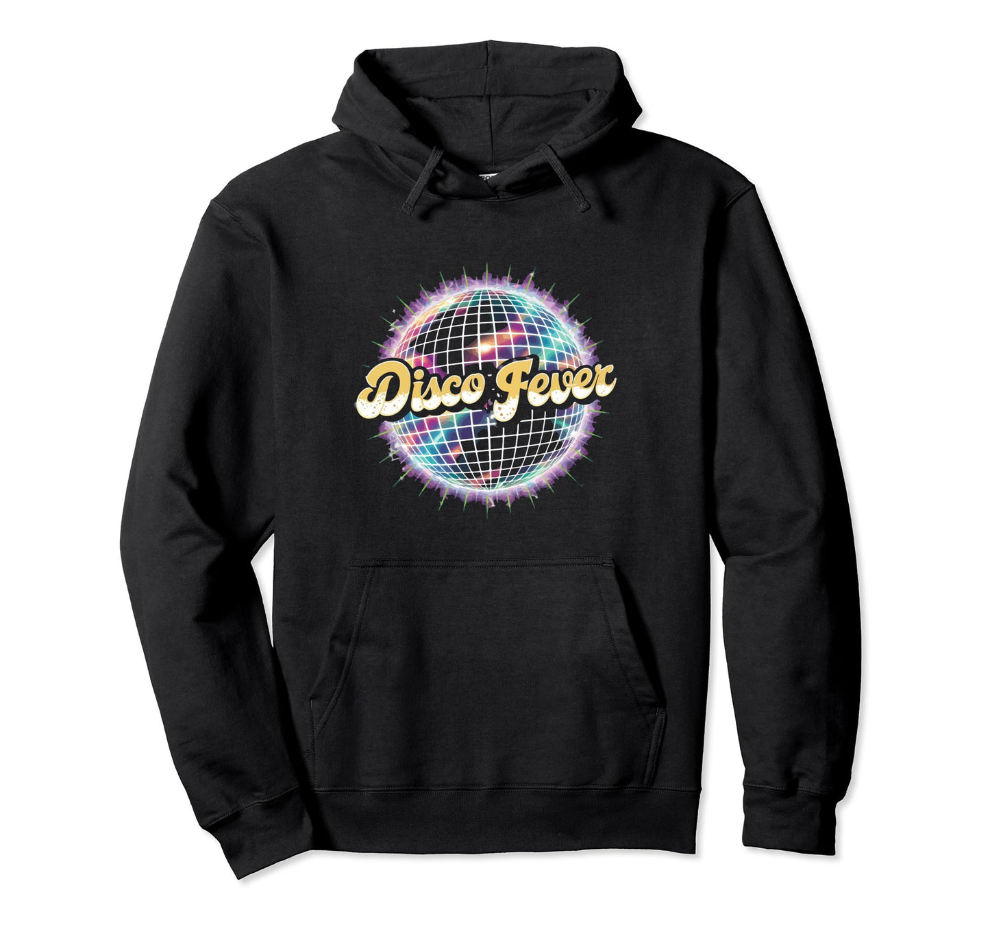 Disco Ball Costume Disco Fever Club Hoodie - Aesthetic Graphic Men Women - T-Shirt, Sweatshirt, Hoodie