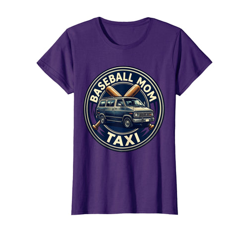 Baseball Mom Taxi Funny Sports Mom T-Shirt - Trendy Graphic for Adults - T-Shirt, Sweatshirt, Hoodie