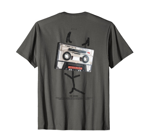 Back Streetwear Old School Music Tape T-Shirt - Trendy Graphic Unisex - T-Shirt, Sweatshirt, Hoodie