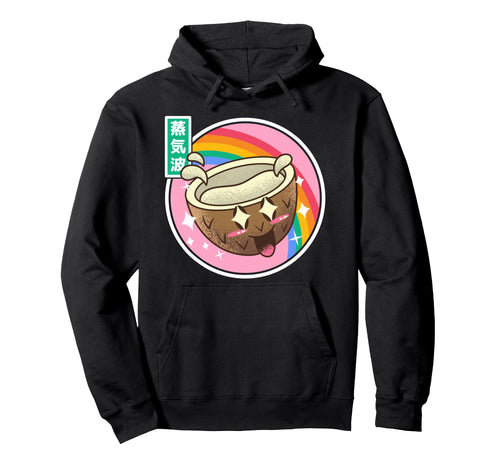 Japanese Coconut Kawaii Rainbow Anime Hoodie - Aesthetic Graphic for Adults - T-Shirt, Sweatshirt, Hoodie