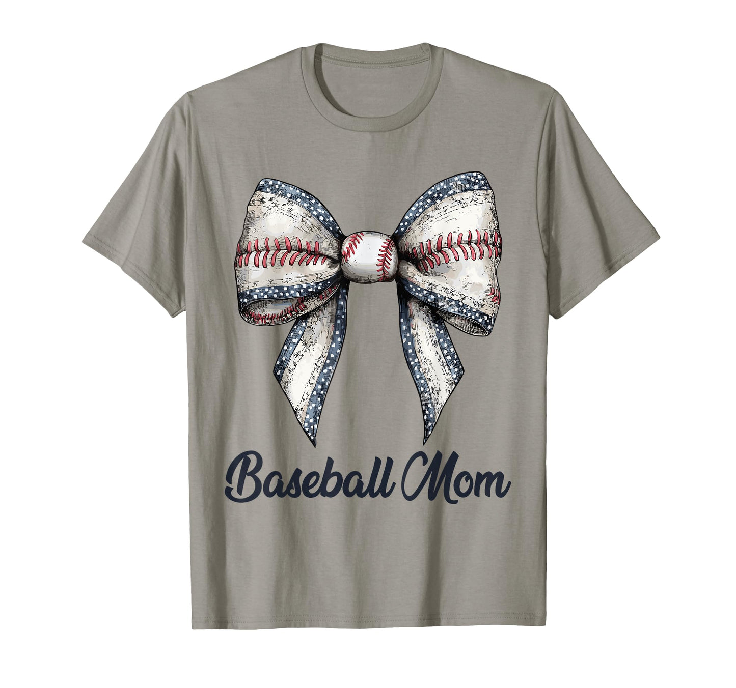 Baseball Mom Coquette Bow Baseball T-Shirt - Unique Graphic for Adults - T-Shirt, Sweatshirt, Hoodie