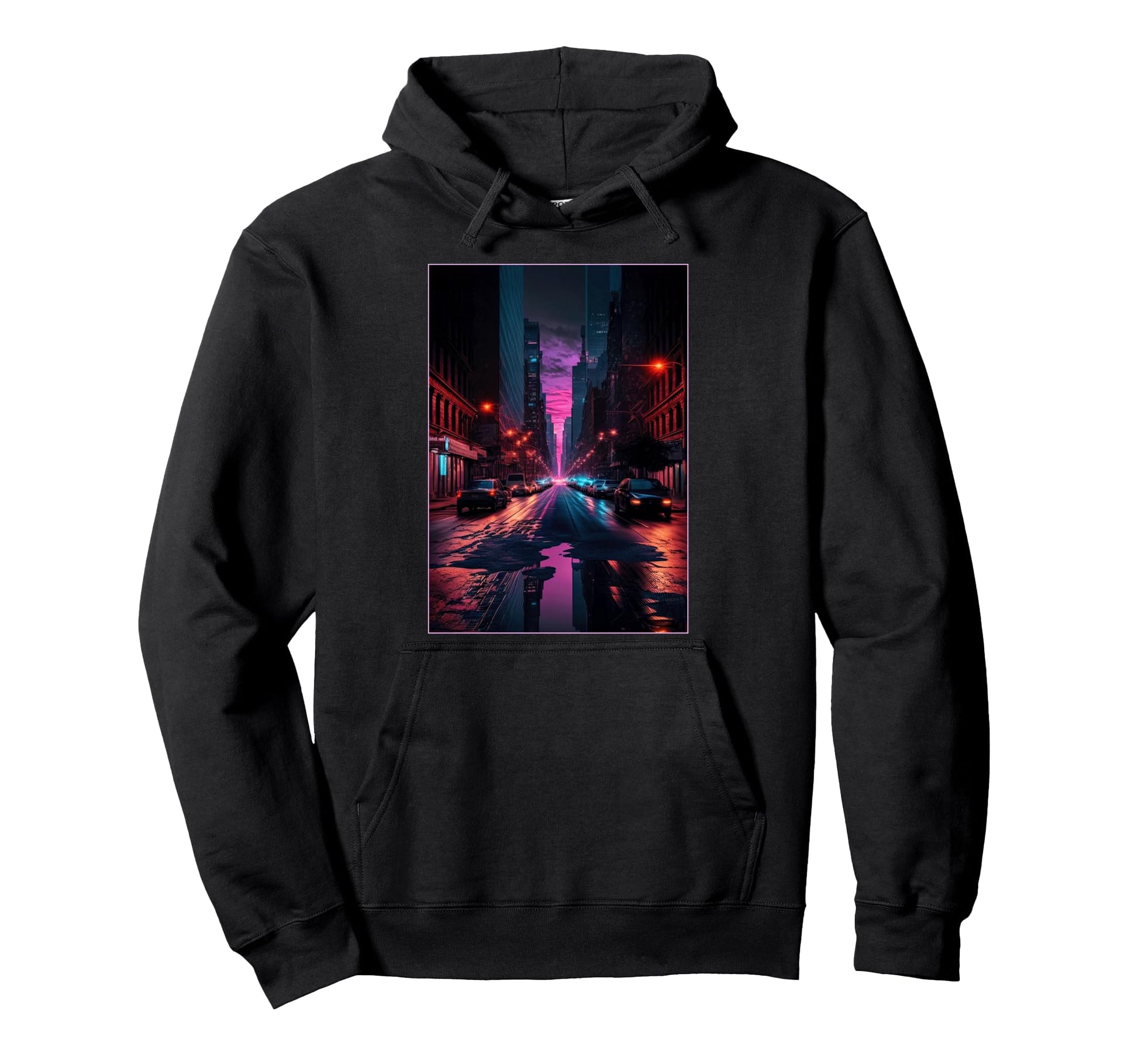 New York Vaporwave Aesthetic New Hoodie - Casual Everyday Wear for Adults - T-Shirt, Sweatshirt, Hoodie