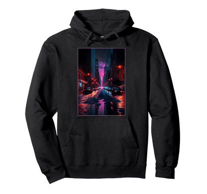 New York Vaporwave Aesthetic New Hoodie - Casual Everyday Wear for Adults - T-Shirt, Sweatshirt, Hoodie