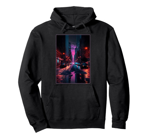 New York Vaporwave Aesthetic New Hoodie - Casual Everyday Wear for Adults - T-Shirt, Sweatshirt, Hoodie