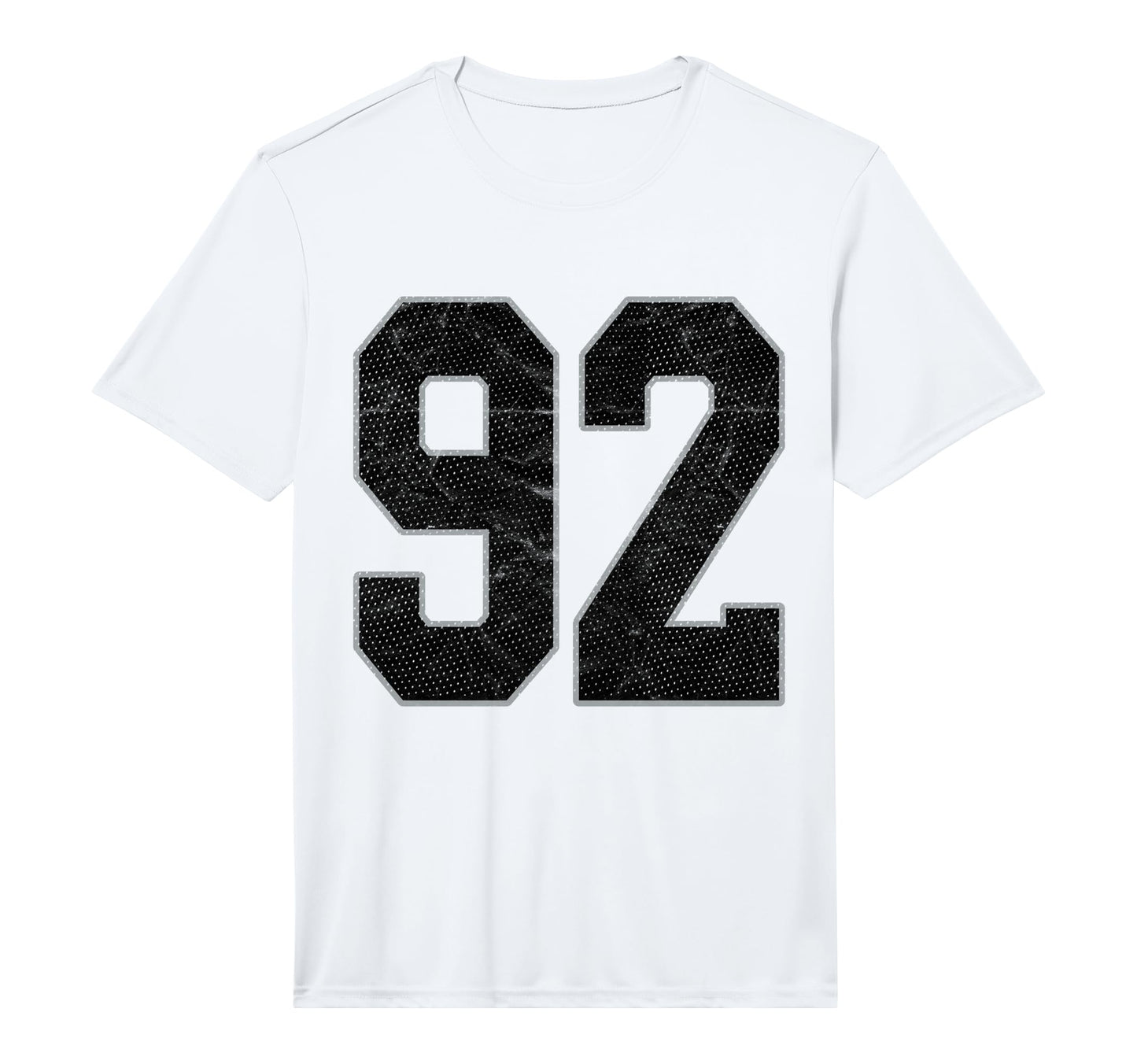 Number 92 Numbered Uniform Sports T-Shirt - Casual Everyday Wear Unisex - T-Shirt, Sweatshirt, Hoodie