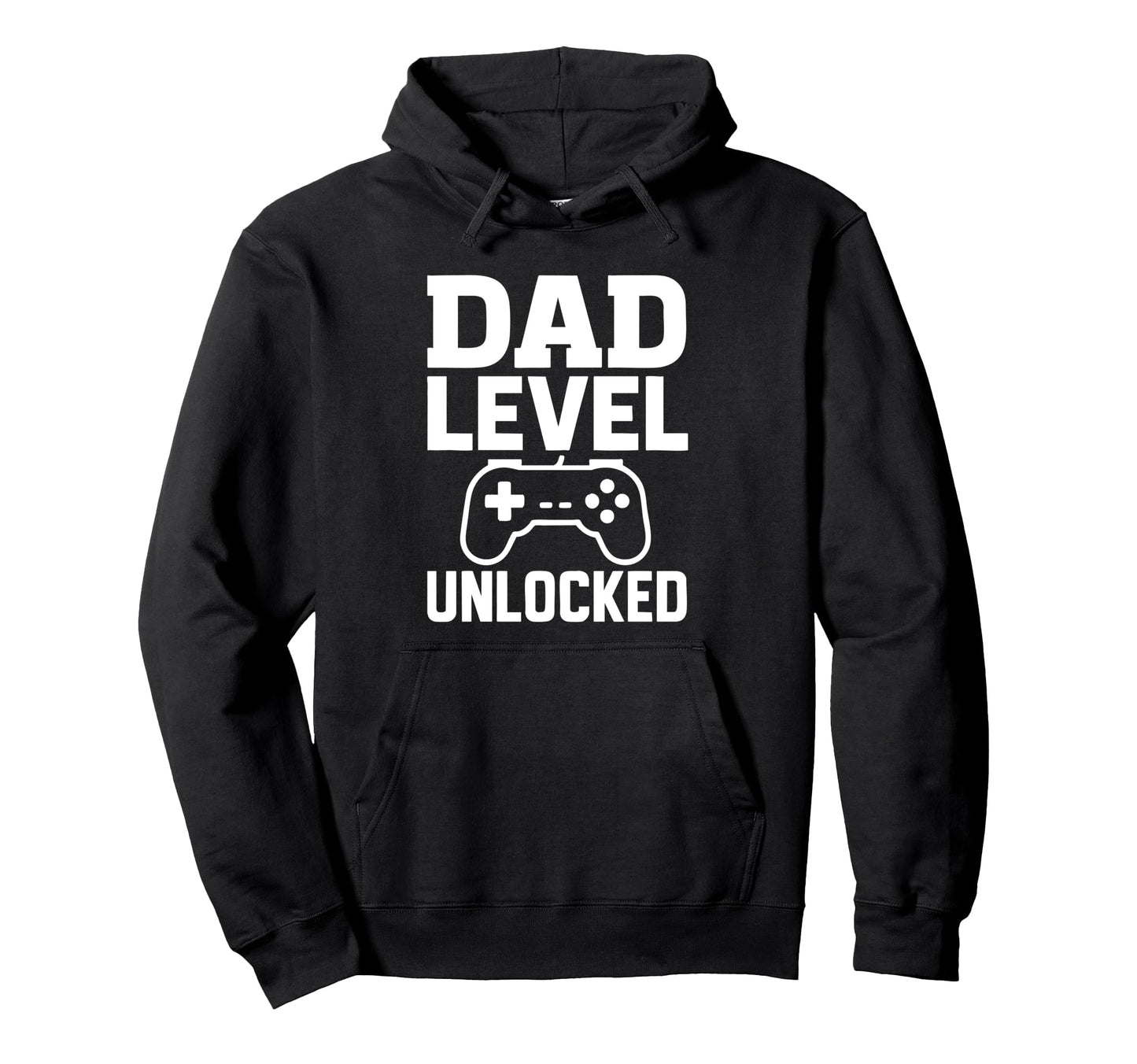 Dad Level Unlocked Funny Gamer New Hoodie - Casual Everyday Wear Unisex - T-Shirt, Sweatshirt, Hoodie