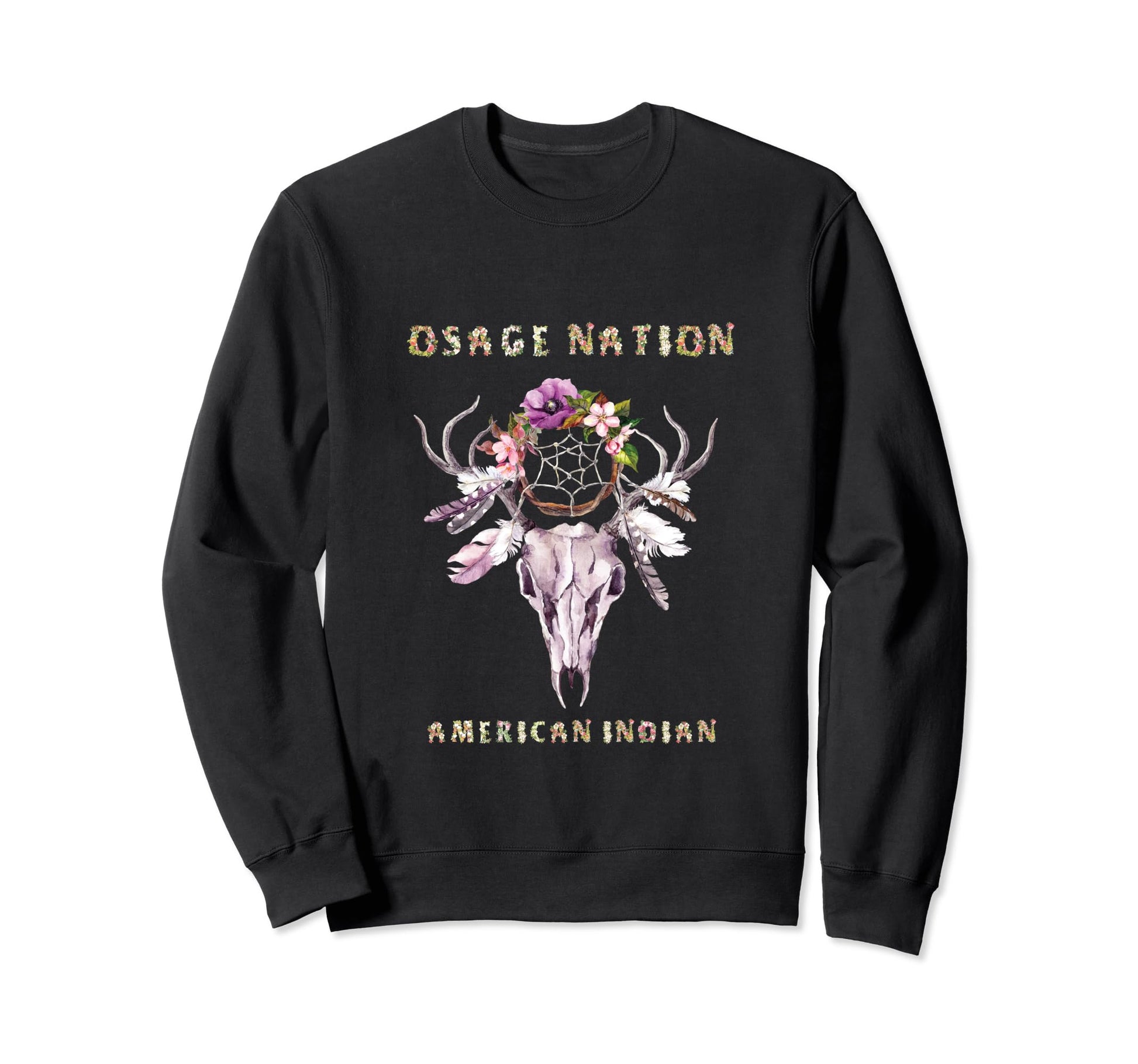 Osage Nation American Indian Tribe Sweatshirt - Fun Novelty Design Unisex - T-Shirt, Sweatshirt, Hoodie