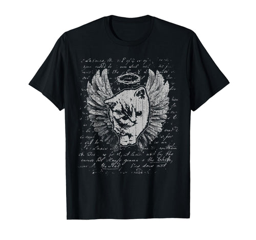 Y2K Cat Chain Heart Emo Goth 90S T-Shirt - Custom Art Print for Adults - T-Shirt, Sweatshirt, Hoodie