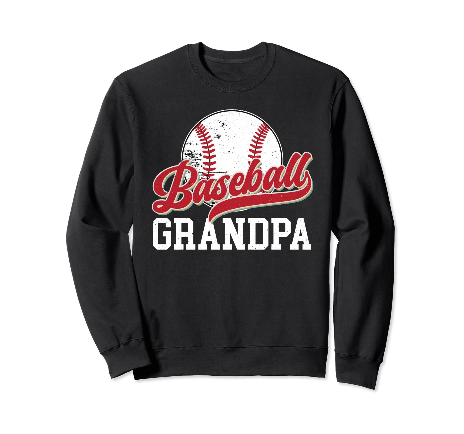 Baseball Grandpa Baseball Sweatshirt - Casual Everyday Wear for Adults - T-Shirt, Sweatshirt, Hoodie