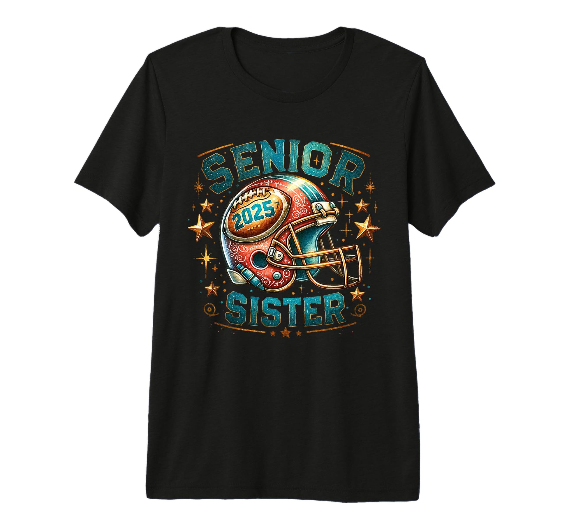 Senior Sister 2025 Baseball Graduate T-Shirt - Minimalist Print Unisex - T-Shirt, Sweatshirt, Hoodie
