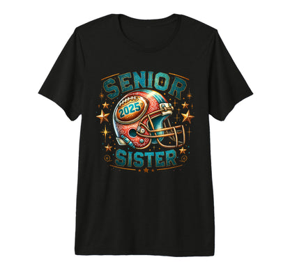 Senior Sister 2025 Baseball Graduate T-Shirt - Minimalist Print Unisex - T-Shirt, Sweatshirt, Hoodie
