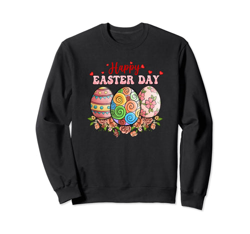 Funny Easter Day Peace Love Easter Sweatshirt - Novelty Apparel for Adults - T-Shirt, Sweatshirt, Hoodie