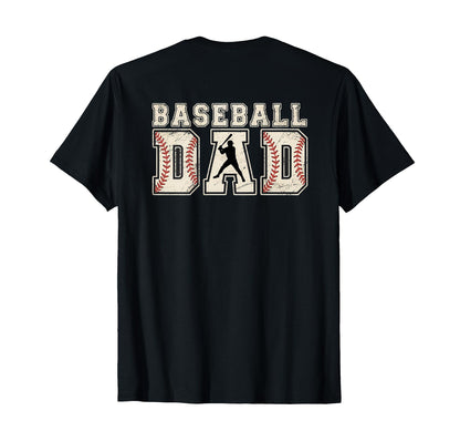 Baseball Dad Patriotic Fathers Day 4Th T-Shirt - Trendy Graphic Men Women - T-Shirt, Sweatshirt, Hoodie