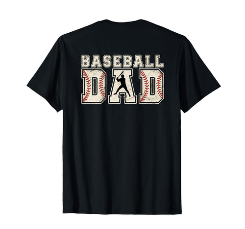 Baseball Dad Patriotic Fathers Day 4Th T-Shirt - Trendy Graphic Men Women - T-Shirt, Sweatshirt, Hoodie