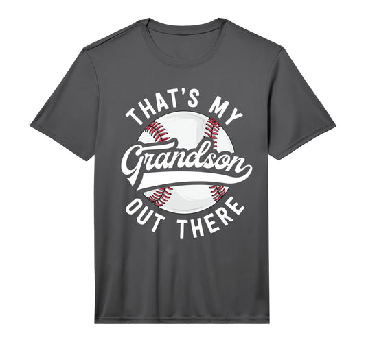 Baseball Grandpa Gift Thats My Grandson T-Shirt - Graphic Print Men Women - T-Shirt, Sweatshirt, Hoodie