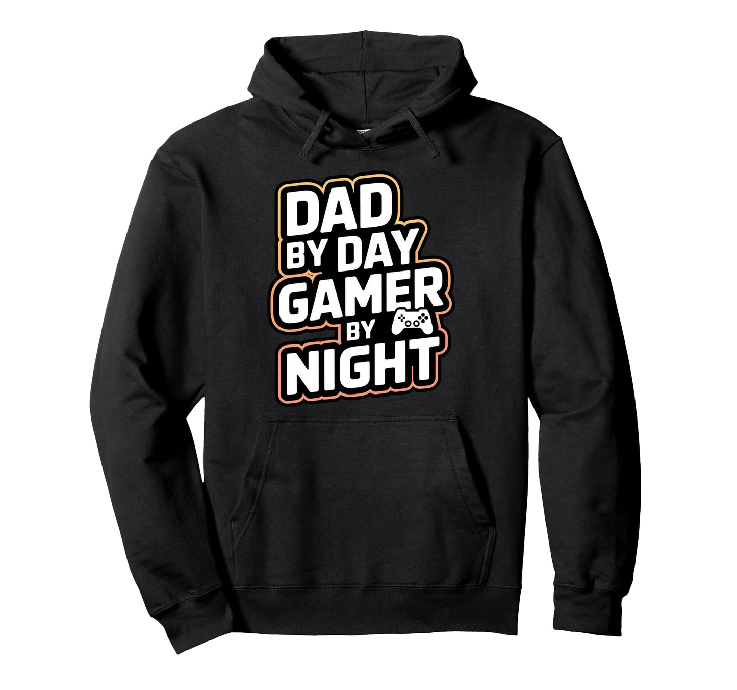Dad Day Gamer Night Playful Gamers Life Hoodie - Trendy Graphic Unisex - T-Shirt, Sweatshirt, Hoodie