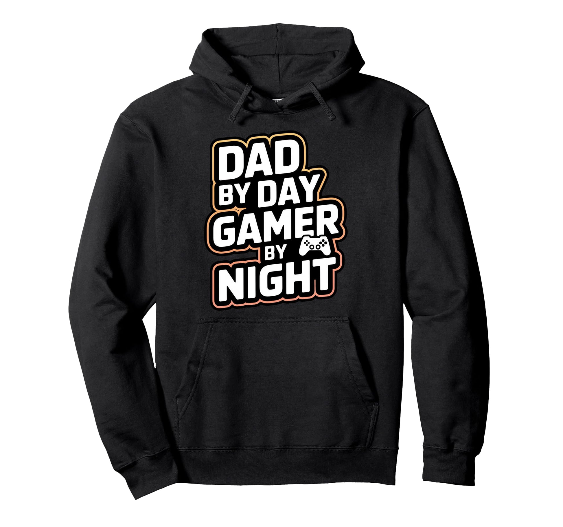 Dad Day Gamer Night Playful Gamers Life Hoodie - Trendy Graphic Unisex - T-Shirt, Sweatshirt, Hoodie