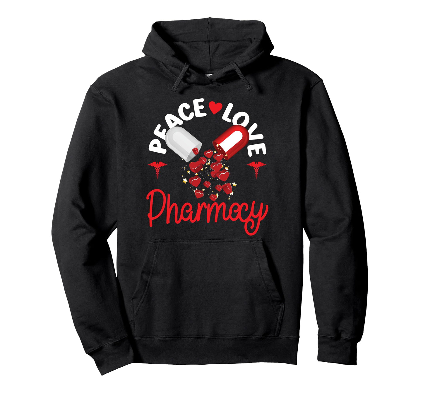 Pharmacy Tech Technician Pharmacist Hoodie - Fun Novelty Design Unisex - T-Shirt, Sweatshirt, Hoodie