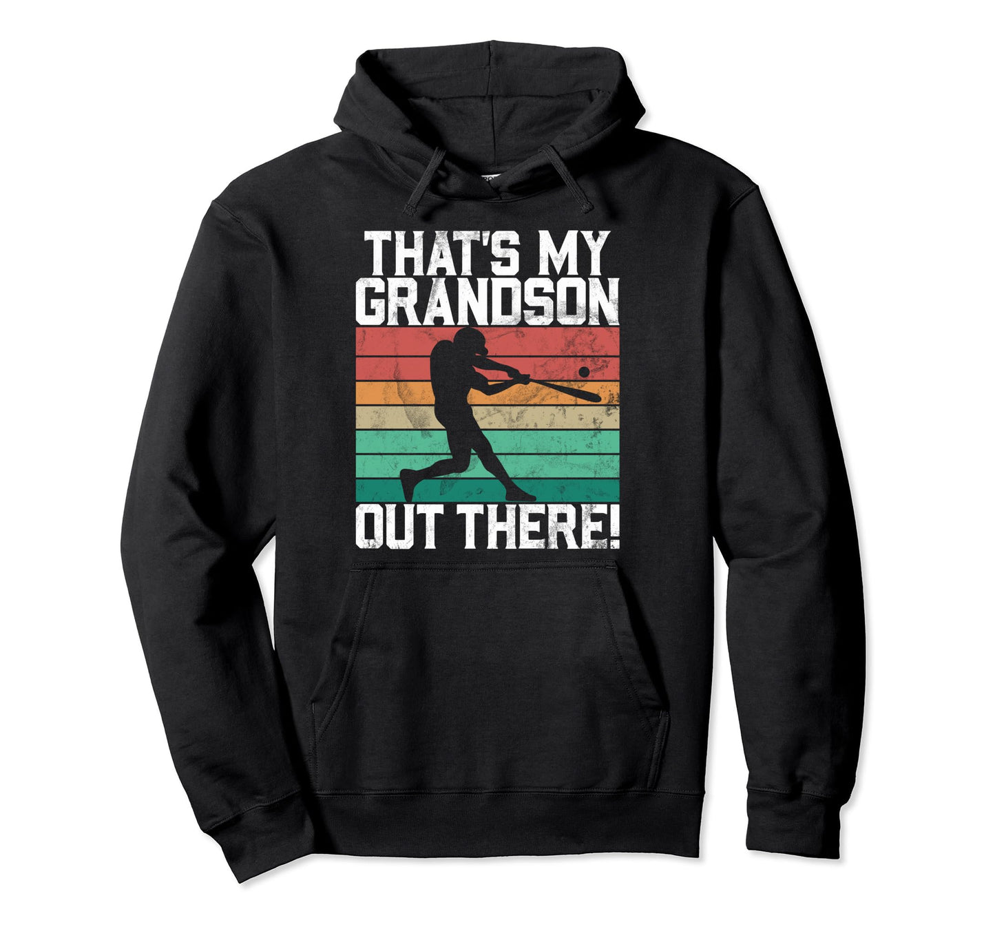 Thats My Grandson Out There Grandpa Hoodie - Novelty Apparel Men Women - T-Shirt, Sweatshirt, Hoodie
