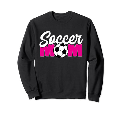 Soccer Game Day Soccer Mom Sweatshirt - Aesthetic Graphic Men Women - T-Shirt, Sweatshirt, Hoodie