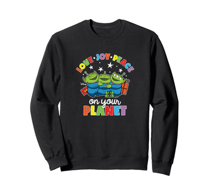 Toy Story Love Joy Peace Your Sweatshirt - Fun Novelty Design Men Women - T-Shirt, Sweatshirt, Hoodie
